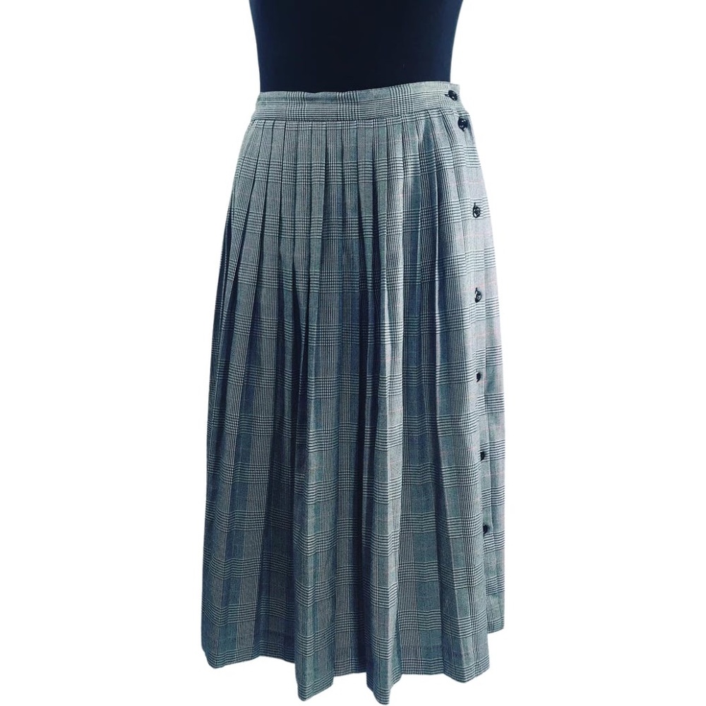 Worthington 80’s vintage plaid skirt